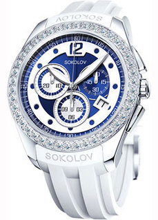 fashion наручные женские часы Sokolov 149.30.00.001.10.06.2. Коллекция Gran Turismo