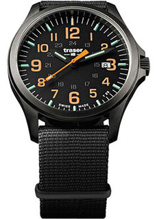 Швейцарские наручные мужские часы Traser TR.107873. Коллекция Officer Pro