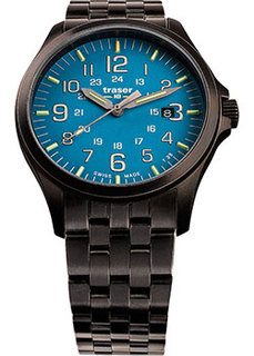 Швейцарские наручные мужские часы Traser TR.108740. Коллекция Officer Pro