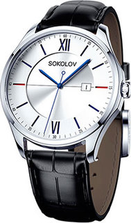 fashion наручные мужские часы Sokolov 154.30.00.000.01.01.3. Коллекция Freedom