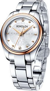 fashion наручные женские часы Sokolov 158.01.71.000.01.01.2. Коллекция Unity
