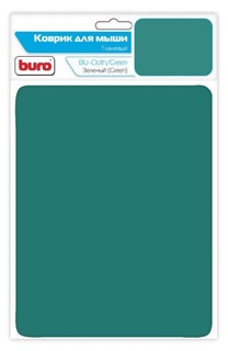 Коврик для мыши Buro BU-CLOTH (зеленый)
