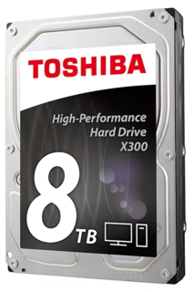 Жесткий диск Toshiba HDWF180EZSTA X300 8Tb