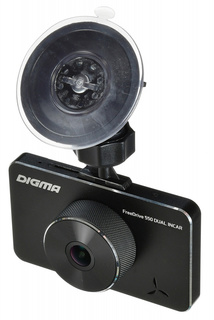 Видеорегистратор Digma FreeDrive 550 DUAL INCAR (черный)