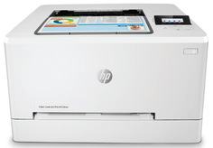 Лазерный принтер HP Color LaserJet Pro M254nw (белый)
