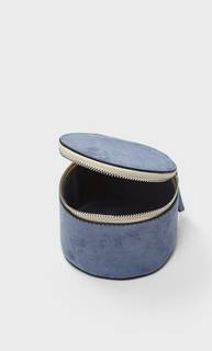 Шкатулка с отделкой из искусственной замши Stradivarius