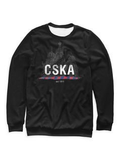 Свитшот женский "CSKA 1911", цвет черный (M) ПФК ЦСКА