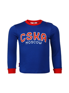 Футболка с длинным рукавом CSKA Moscow синяя (98) ПФК ЦСКА