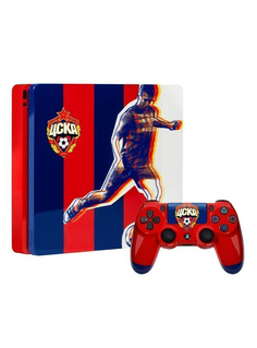 Игровая консоль Sony Play Station 4 Slim "Красно-армейская" ПФК ЦСКА