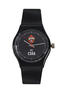 Часы наручные 33мм PFC CSKA, черный ремешок ПФК ЦСКА