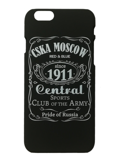 Клип-кейс для iPhone 6 "CSKA MOSCOW 1911" cover, цвет чёрный ПФК ЦСКА
