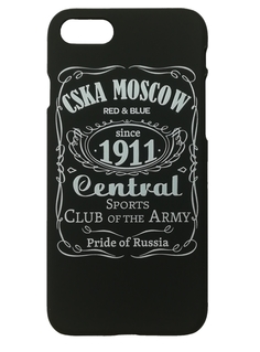 Клип-кейс для iPhone 7/8 "CSKA MOSCOW 1911" cover, цвет чёрный ПФК ЦСКА