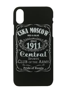 Клип-кейс для iPhone ХS Max "CSKA MOSCOW 1911" cover, цвет чёрный ПФК ЦСКА