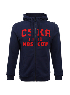 Толстовка на молнии "CSKA MOSCOW est.1911" (M) ПФК ЦСКА