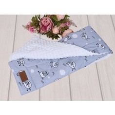 Плед AmaroBaby Exclusive Soft Collection 95х85 хлопок / minky 101 Барашек