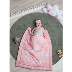 Плед AmaroBaby Exclusive Creative Collection 95х85 MY LITTLE LADY