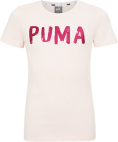 Футболка для девочек Puma Alpha, размер 140