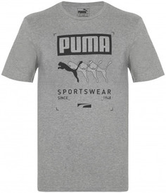 Футболка мужская Puma Box Tee, размер 48-50