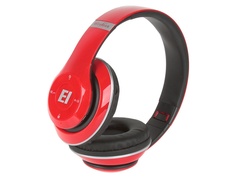 Наушники Eltronic Bluetooth/FM/Micro SD/AUX Red 4462