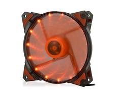 Вентилятор Crown 120mm Orange LED CMCF-12025S-1223