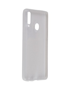 Чехол Brosco для Samsung Galaxy A20S Silicone Transparent SS-A20S-NEWTPU-TRANSPARENT