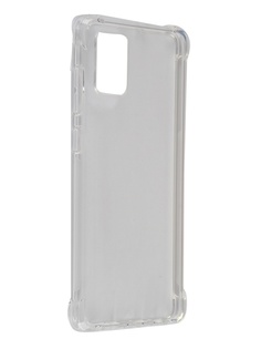 Чехол Brosco для Samsung Galaxy A71 Silicone Transparent SS-A71-HARD-TPU-TRANSPARENT