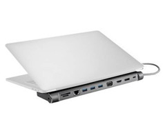 Аксессуар Док-станция XtremeMac Type-C Docking Hub Station Space Grey XWH-CDH-13