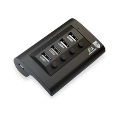 Хаб USB Jet.A JA-UH14 USB 4 ports Black