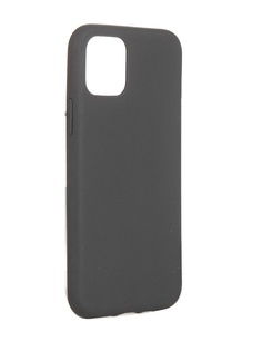 Чехол Brosco для APPLE iPhone 11 Pro Matte Black IP11P-COLOURFUL-BLACK