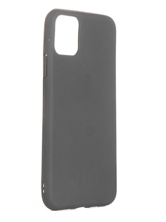 Чехол Brosco для APPLE iPhone 11 Pro Max Matte Black IP11PM-COLOURFUL-BLACK