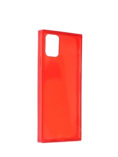 Чехол Brosco для APPLE iPhone 11 Ice Cube Silicone Red IP11-ICE-TPU-RED