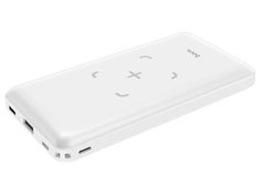 Внешний аккумулятор Hoco Power Bank J50 Wireless 10000mAh White 115172