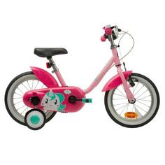 Детский Велосипед От 3 До 4,5 Лет Прогулочный 14" Unicorn 500 Btwin