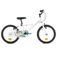 Детский Велосипед От 4 До 6 Лет Прогулочный 16" 100 Btwin