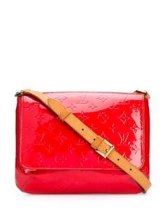 Louis Vuitton Pre-Owned лакированная сумка на плечо с монограммой