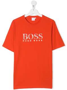 BOSS Kidswear футболка с логотипом