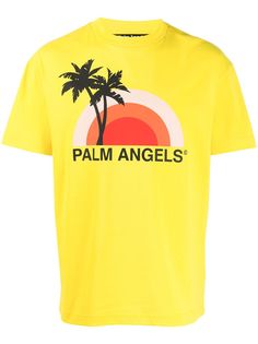 Palm Angels футболка Sunset с логотипом
