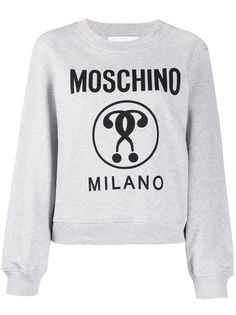 Moschino толстовка с принтом