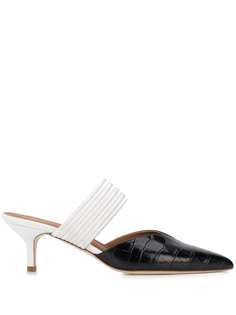 Malone Souliers мюли Maisie 60 с тиснением под кожу крокодила