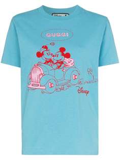 Gucci футболка с принтом из коллаборации с Disney Mickey