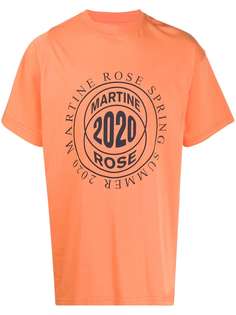 Martine Rose футболка с логотипом