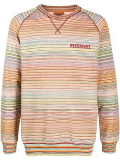 Missoni полосатая толстовка с логотипом