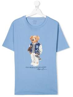 Ralph Lauren Kids футболка с принтом