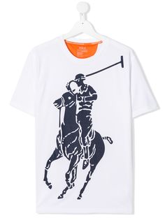 Ralph Lauren Kids футболка Big Pony Performance