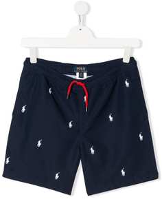 Ralph Lauren Kids плавки-шорты с логотипом