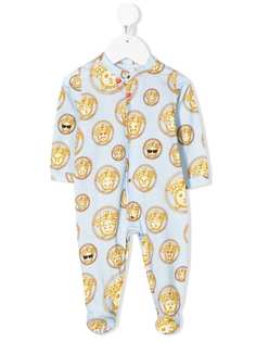 Versace Kids пижама с принтом Medusa Emoji