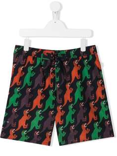 Paul Smith Junior плавки-шорты Dinosaur с принтом