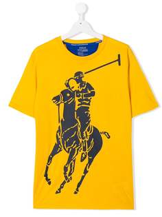 Ralph Lauren Kids футболка с принтом