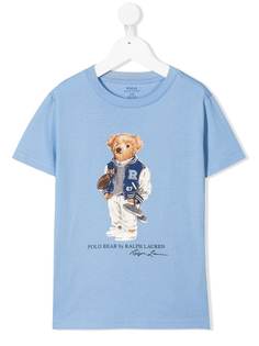 Ralph Lauren Kids футболка с принтом