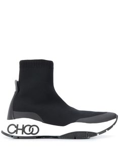 Jimmy Choo высокие кроссовки Raine Sock M